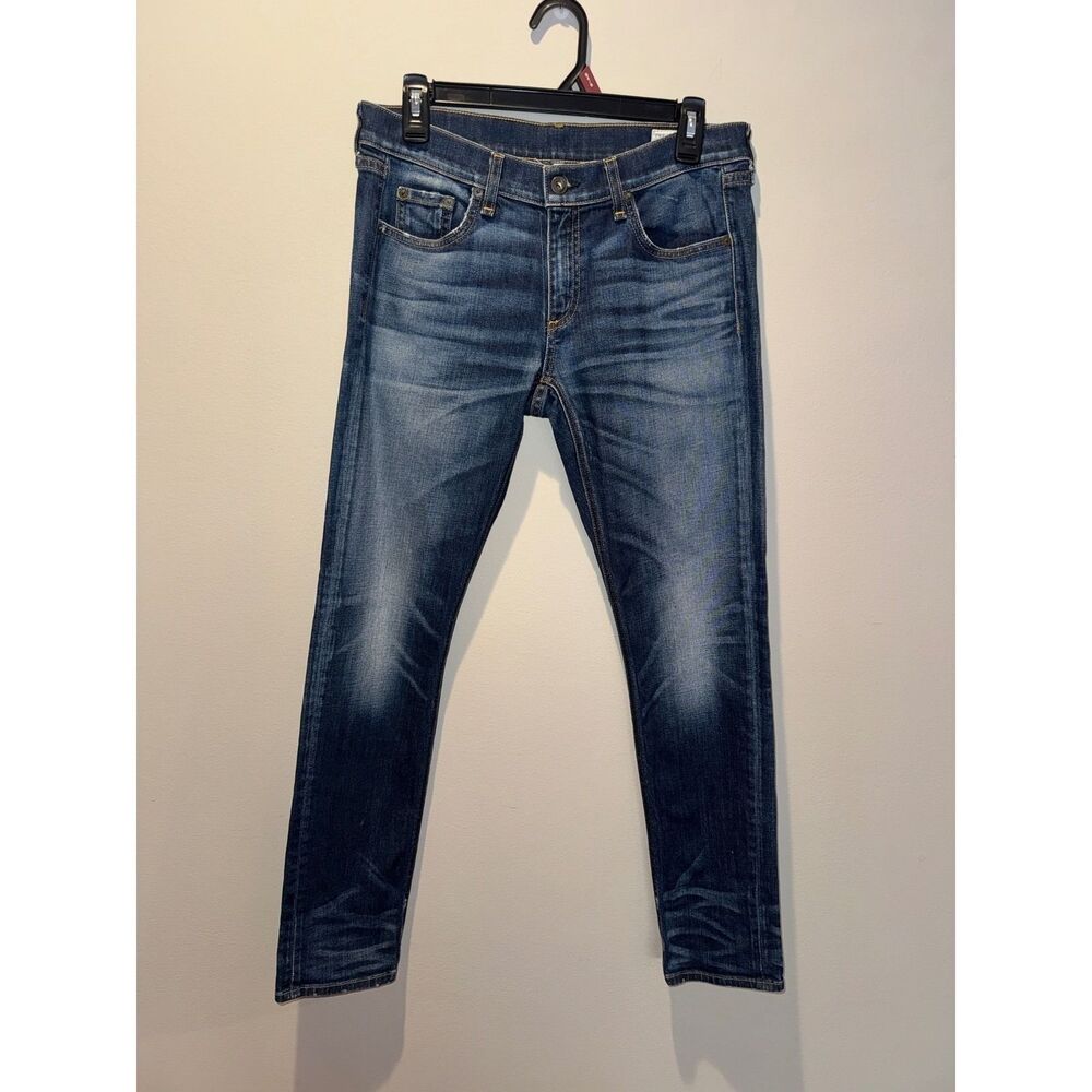 Rag and Bone Slim Fit Womens Dark Wash Jeans Sz 27